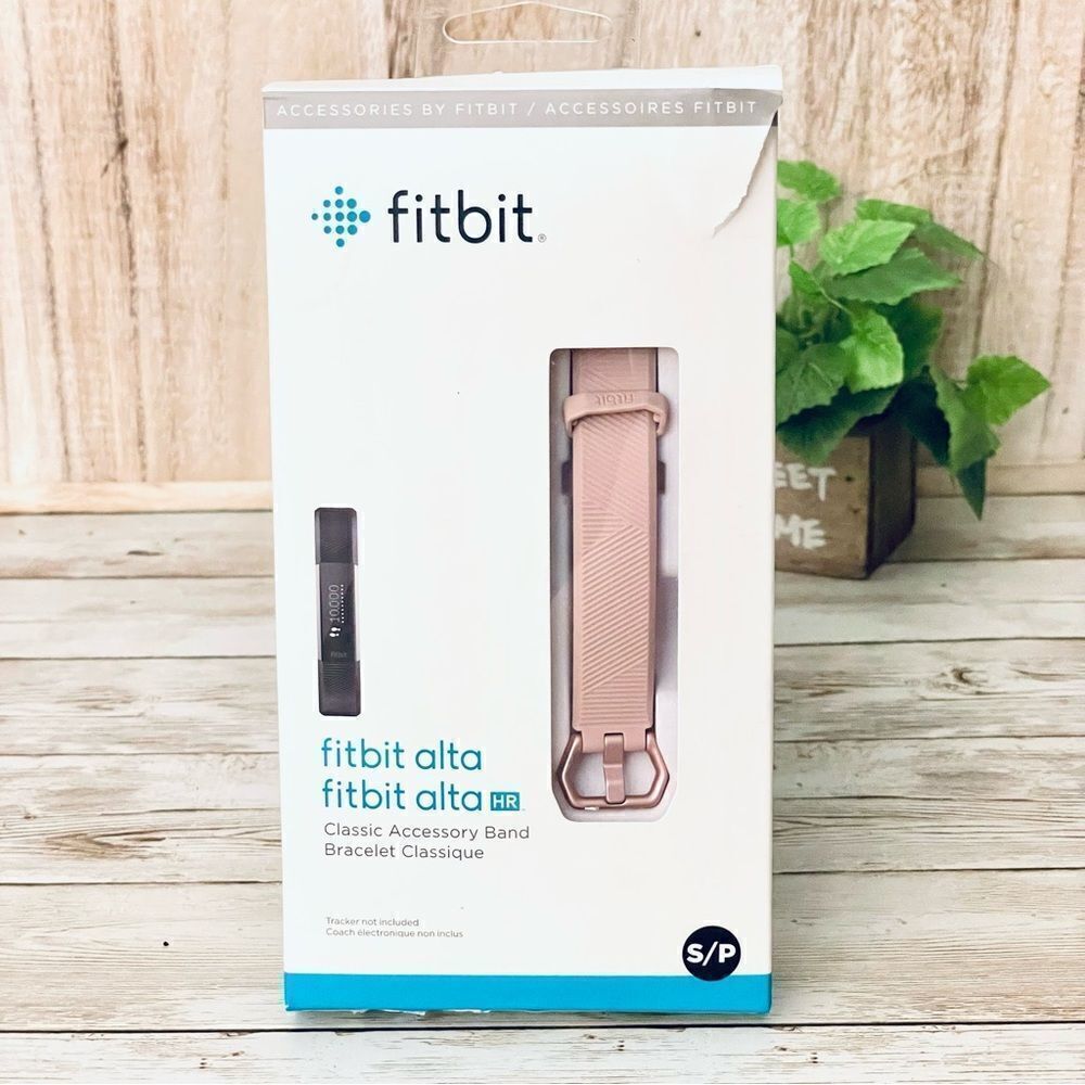 NWT in Box Pink Size: S Fitbit Alta Classic Accessory band